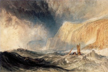 ヘイスティングス・ターナー沖の難破船 Oil Paintings